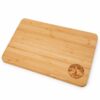 Duurzame houten snijplank van bamboe met Tree of Life gravure van Plant a Tree
