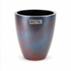 handgeschilderde-vaas-oranje-metallic-blauw-plant-a-tree